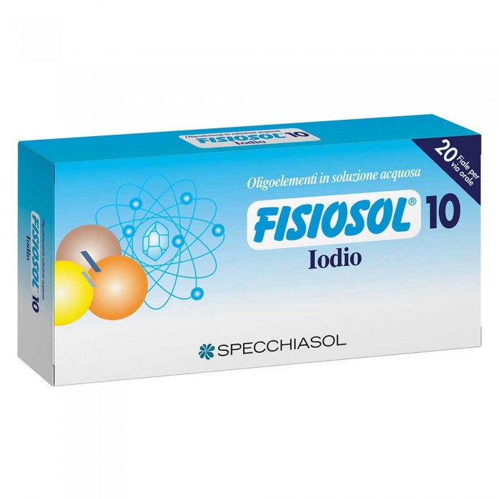 [해외]SPECCHIASSOL 요오드 미량 원소 Fisiosol 10 20 바이알 3140178434