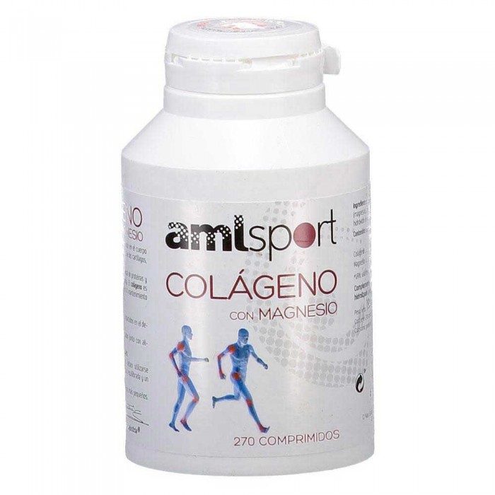 [해외]AMLSPORT 마그네슘 함유 콜라겐 270 단위 중립적 맛 3612856 Multicolor