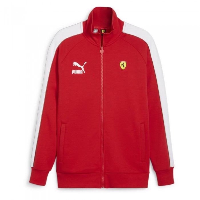 [해외]푸마 Ferrari Race Iconic T7ack 트랙 자켓 12140131133 Rosso Corsa