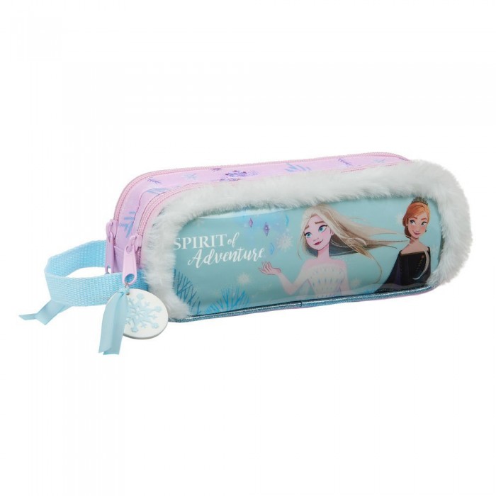 [해외]SAFTA 더블 필통 Frozen II Spirit Of Adventure 137962927 Turquoise