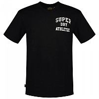[해외]슈퍼드라이 Embroidered Superstate Ath 로고 반팔 티셔츠 140588024 Black