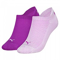 [해외]푸마 Cushioned Sneaker 양말 2 단위 140626597 White / Purple Combo