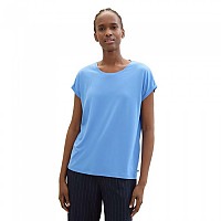 [해외]TOM TAILOR 반소매 티셔츠 Fluent Basic 140658267 Sicilian Blue