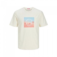 [해외]잭앤존스 Aruba Sunset Branding 민소매 티셔츠 140437920 Buttercream