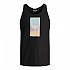 [해외]잭앤존스 Aruba Sunset 민소매 티셔츠 140437922 Black
