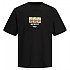 [해외]잭앤존스 Blockpop Plus Size 반팔 티셔츠 140438027 Black