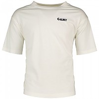 [해외]간트 반소매 티셔츠 Back 로고 Graphic 140565902 Eggshell