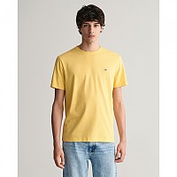 [해외]간트 반소매 티셔츠 Reg Shield 140565968 Dusty Yellow
