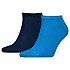 [해외]타미힐피거 Sneaker 짧은 양말 2 켤레 140611941 Olympic Blue / Navy Combo