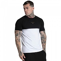 [해외]SIKSILK Cut and Sew 반팔 티셔츠 140744279 Black / White