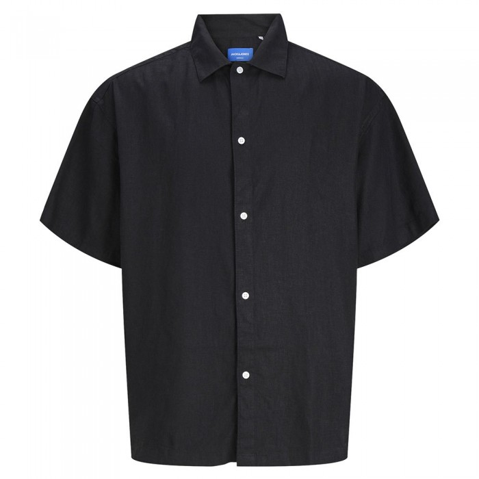 [해외]잭앤존스 Faro 라인n Oversized 반팔 셔츠 140690998 Black