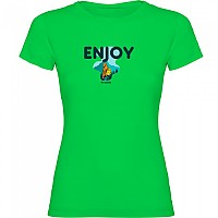 [해외]KRUSKIS 반소매 티셔츠 Enjoy 4140891137 Light Green
