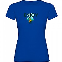 [해외]KRUSKIS 반소매 티셔츠 Enjoy 4140891141 Royal Blue