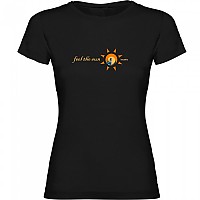 [해외]KRUSKIS Feel The Sun 반팔 티셔츠 4140891274 Black