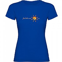 [해외]KRUSKIS 반소매 티셔츠 Feel The Sun 4140891286 Royal Blue