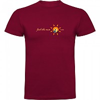 [해외]KRUSKIS Feel The Sun 반팔 티셔츠 4140891277 Dark Red