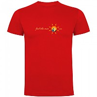 [해외]KRUSKIS 반소매 티셔츠 Feel The Sun 4140891283 Red