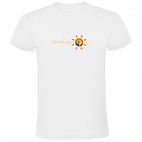 [해외]KRUSKIS 반소매 티셔츠 Feel The Sun 4140891287 White
