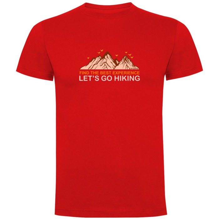[해외]KRUSKIS Find The Best 반팔 티셔츠 4140891312 Red