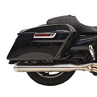 [해외]BASSANI XHAUST 스테인레스 스틸 전체 라인 시스템 로드 Rage III 4 ´´ Straight Can 2-1 Brushed Harley Davidson Ref:1F28SS 9140049287 Silver