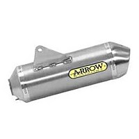 [해외]ARROW Race-테크 알루미늄 머플러 KTM 690 SMC R / 690 Enduro R ´19-21 9140448944 Silver