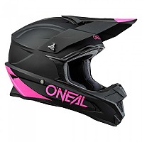 [해외]오닐 1SRS Solid 주니어 오프로드 헬멧 9140270121 Black / Pink