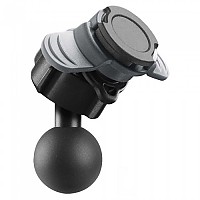 [해외]OPTILINE 전화 지원 Titan Ball Head 25mm Duo-Lock Conector 9140853021 Black