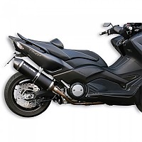 [해외]MALOSSI Maxi Wild Lion Yamaha T-Max Homologated 머플러 9140824331 Black