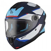 [해외]MT 헬멧s 풀페이스 헬멧 Targo S Kay 9140806159 Blue / White