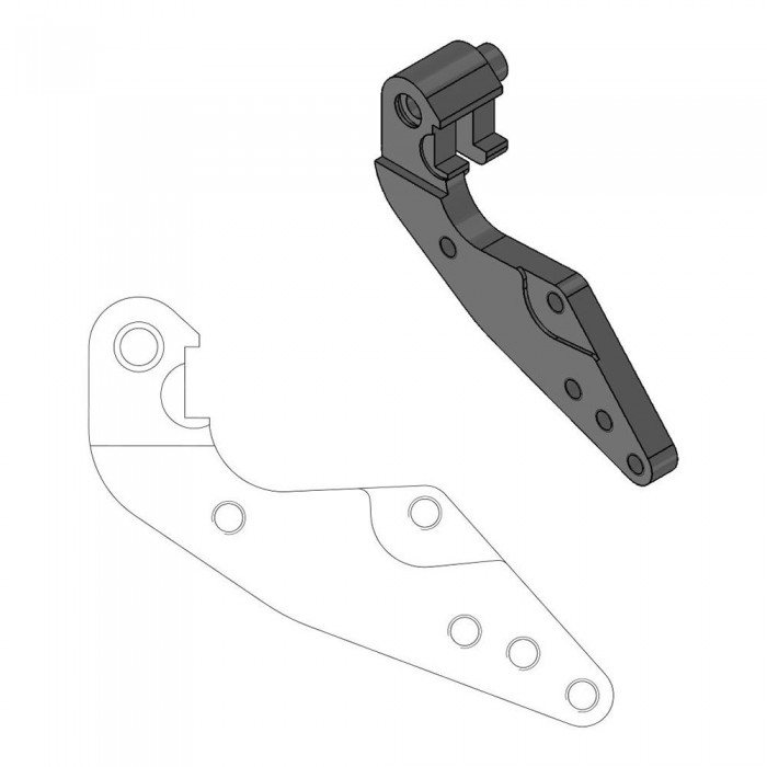 [해외]MOTO-MASTER 298 mm BMW/Husqvarna/KTM/Swm 211043 브레이크 캘리퍼 재배치 브래킷 9138891606