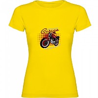 [해외]KRUSKIS 반소매 티셔츠 Custom Motor 9140891087 Yellow
