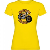 [해외]KRUSKIS 반소매 티셔츠 Custom Rider 9140891116 Yellow