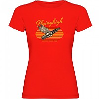 [해외]KRUSKIS 반소매 티셔츠 Fliyinghigh 9140891341 Red