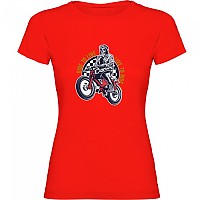 [해외]KRUSKIS Live To Ride 반팔 티셔츠 9140891574 Red