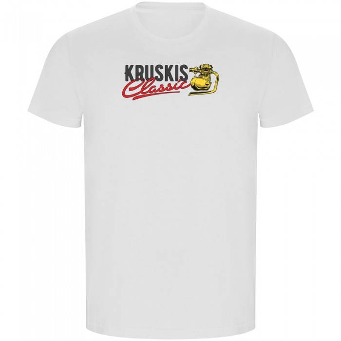 [해외]KRUSKIS Logo Classic ECO 반팔 티셔츠 9140891591 White