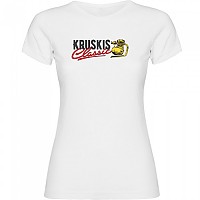 [해외]KRUSKIS 반소매 티셔츠 로고 Classic 9140891607 White