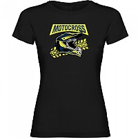 [해외]KRUSKIS Motocross 헬멧 반팔 티셔츠 9140891622 Black