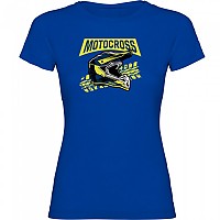[해외]KRUSKIS Motocross 헬멧 반팔 티셔츠 9140891634 Royal Blue