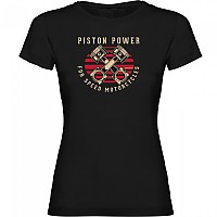 [해외]KRUSKIS Piston 파워 반팔 티셔츠 9140891882 Black