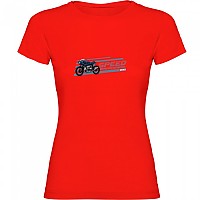 [해외]KRUSKIS 반소매 티셔츠 Speed 9140892212 Red