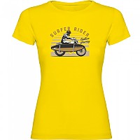 [해외]KRUSKIS 반소매 티셔츠 Surfer Rider 9140892304 Yellow