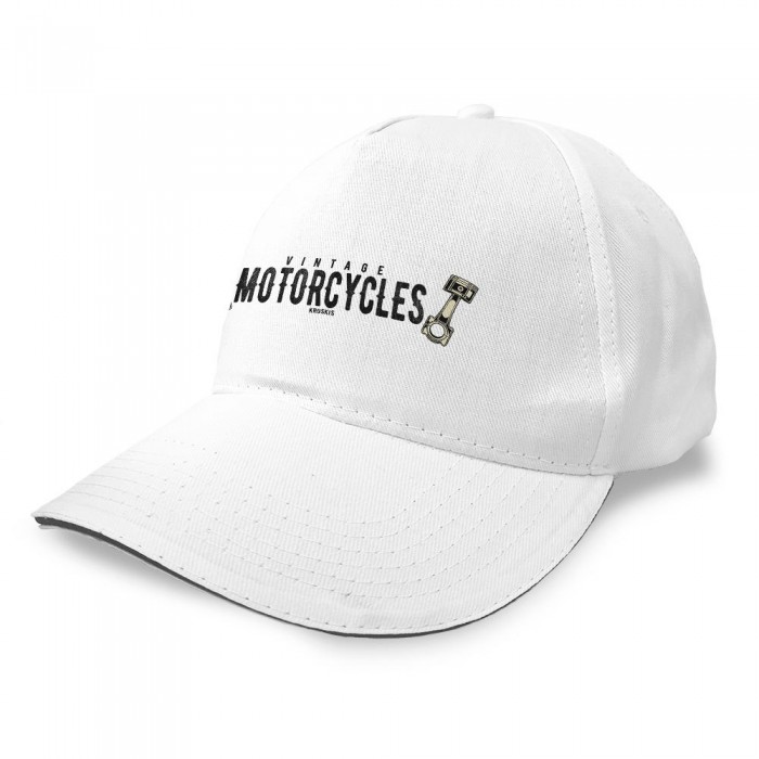 [해외]KRUSKIS Vintage Motorcycles 모자 9140892401 White