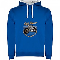 [해외]KRUSKIS 후드티 Cafe Racer Bicolor 9140890919 Royal Blue / White