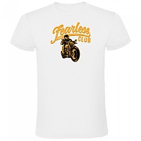 [해외]KRUSKIS 반소매 티셔츠 Fearless Club 9140891259 White