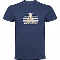 [해외]KRUSKIS 반소매 티셔츠 Highways Crusher 9140891452 Denim Blue