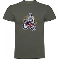 [해외]KRUSKIS Live To Ride 반팔 티셔츠 9140891565 Dark Army Green