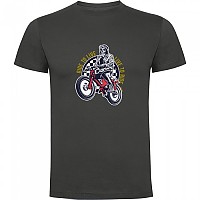 [해외]KRUSKIS 반소매 티셔츠 Live To Ride 9140891566 Dark Grey