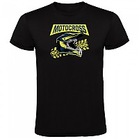 [해외]KRUSKIS 반소매 티셔츠 Motocross 헬멧 9140891621 Black