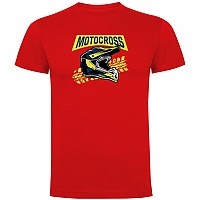 [해외]KRUSKIS 반소매 티셔츠 Motocross 헬멧 9140891631 Red
