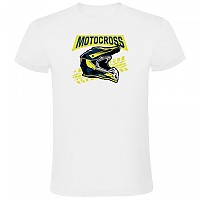 [해외]KRUSKIS Motocross 헬멧 반팔 티셔츠 9140891635 White